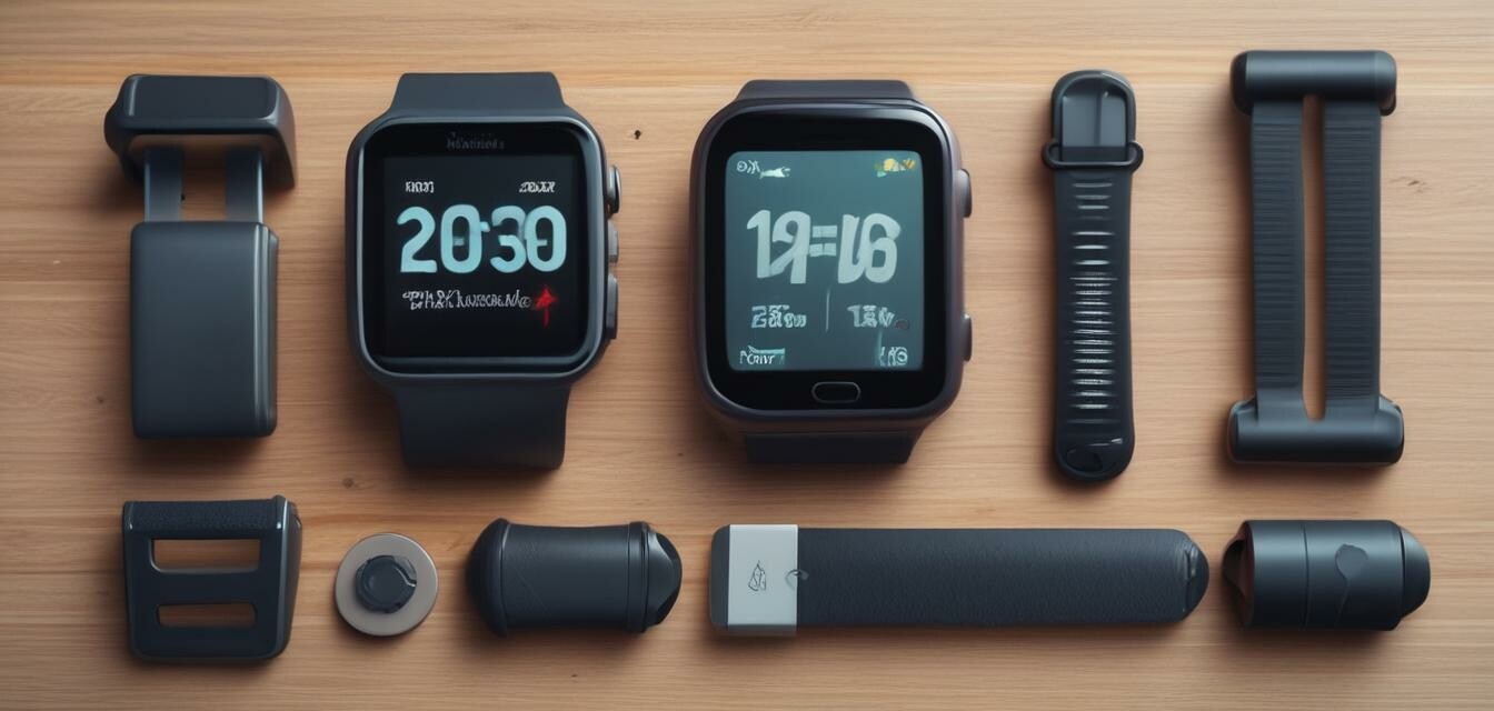 Moderne Fitness-Gadgets